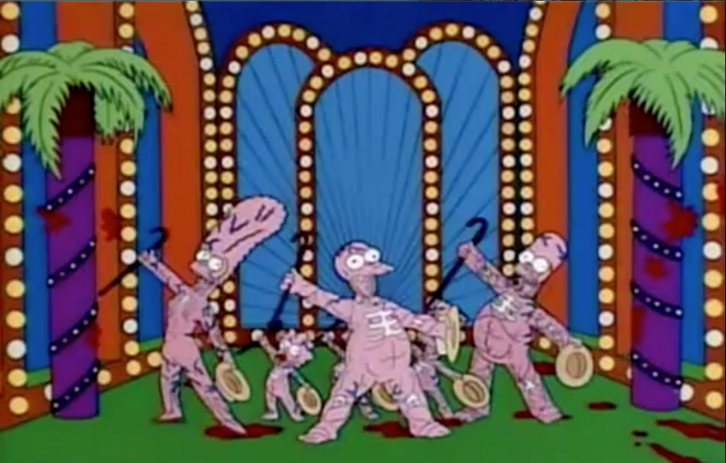 Los Simpsons Y Sus Referencias Al Teatro Musical